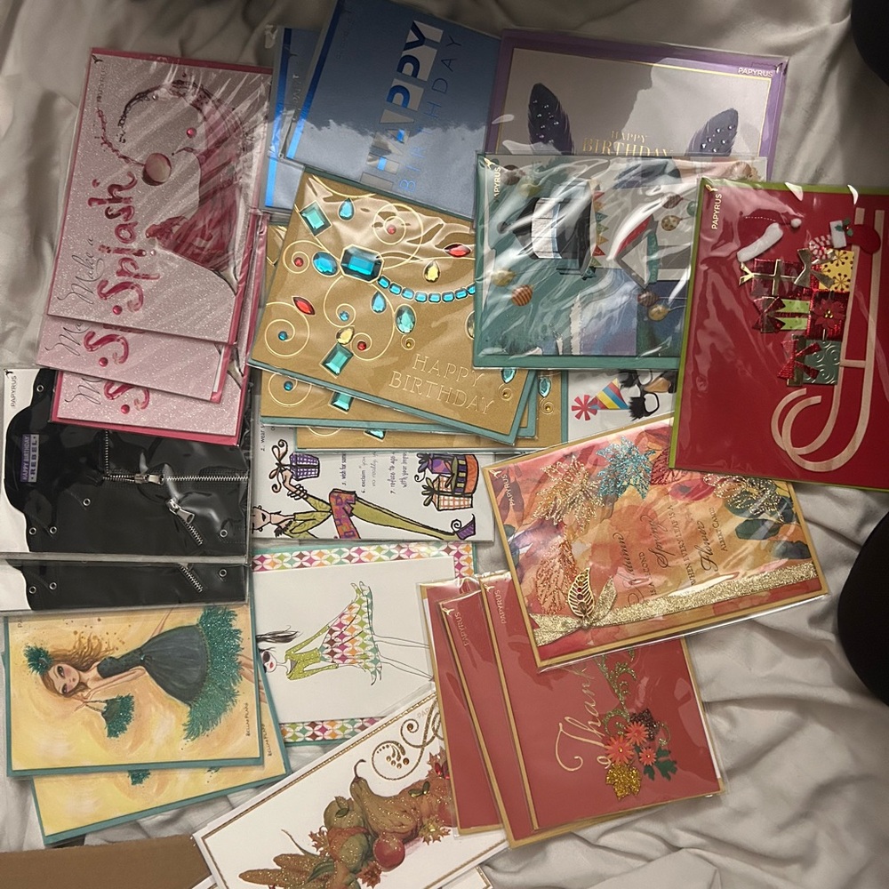 25 papyrus cards with envelopes brand new